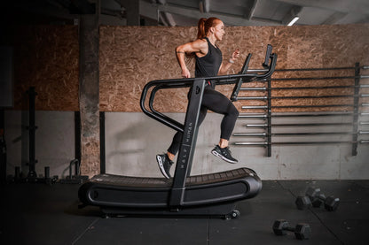 Half Human Curve Treadmill - Motorloze loopband