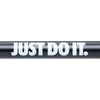 Image of Nike Strength Coated Premium Barbell - 20 kg / Zwart "Just Do It"