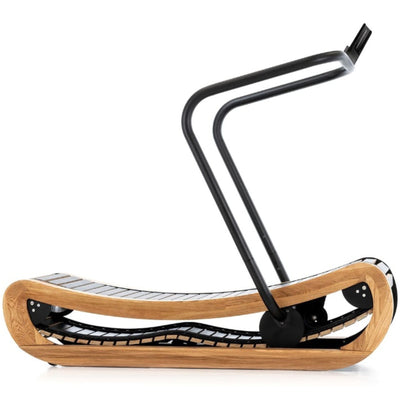 NOHRD SprintBok V2 Eiken motorloze houten loopband - Eikenhout - gratis installatie