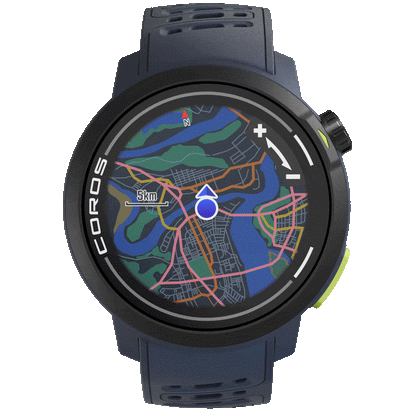 Coros PACE Pro Blauw / Navy - GPS sport- & adventure horloge
