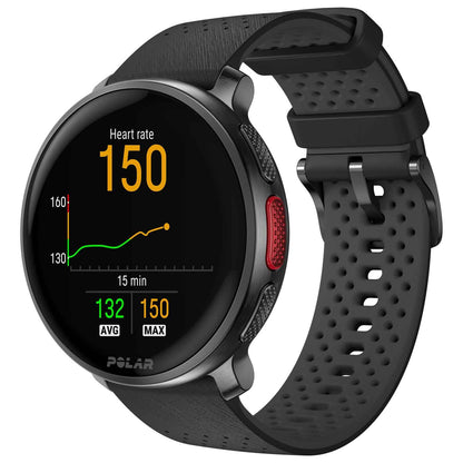 Polar Vantage V3 Night Black Premium Multisporthorloge S-L - Zwart