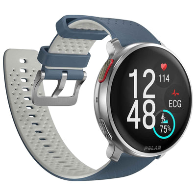Polar Vantage V3 Sky Blue Premium Multisporthorloge S-L - Blauw