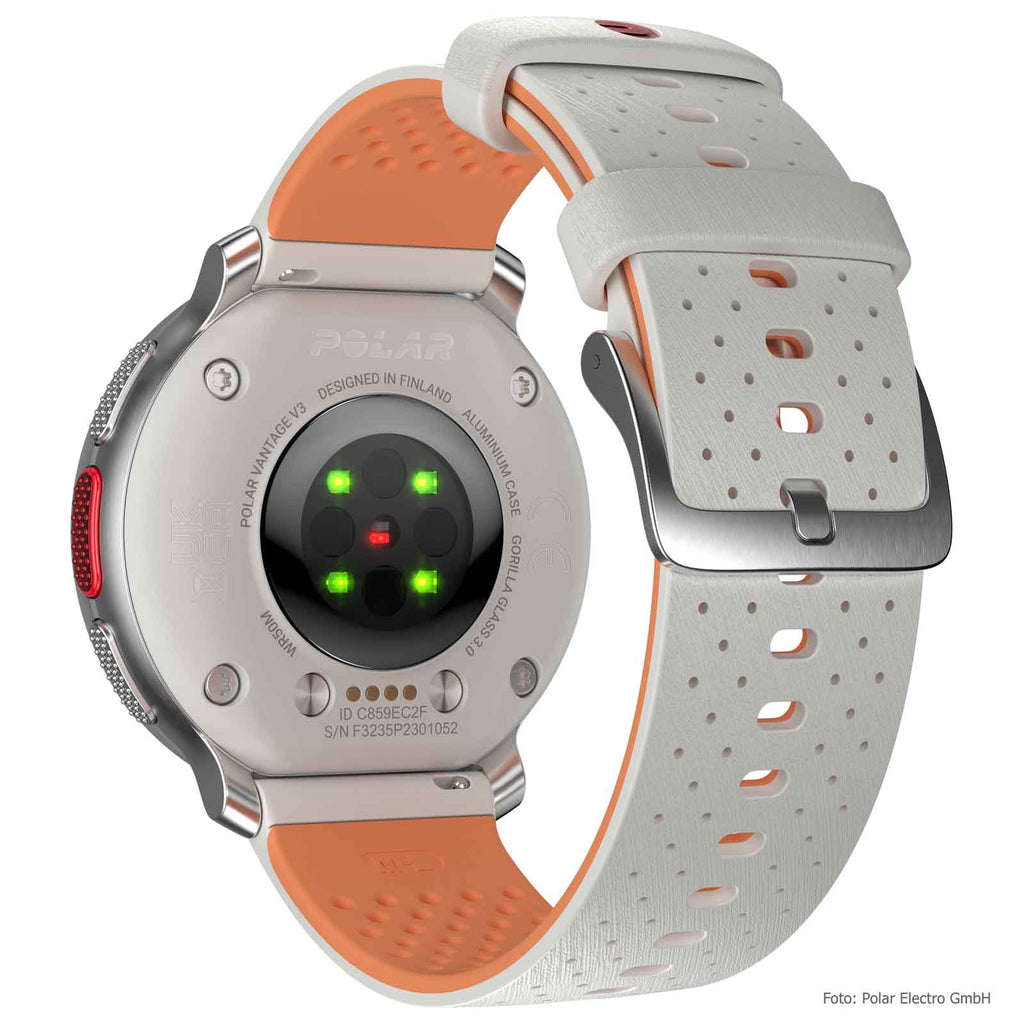 Polar Vantage V3 Sunrise Apricot Premium Multisporthorloge S L Wit