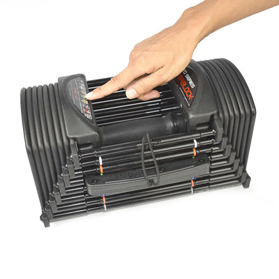 Powerblock Pro 50 PBPRO50 - Set van 2x verstelbare dumbbells tot 23 KG