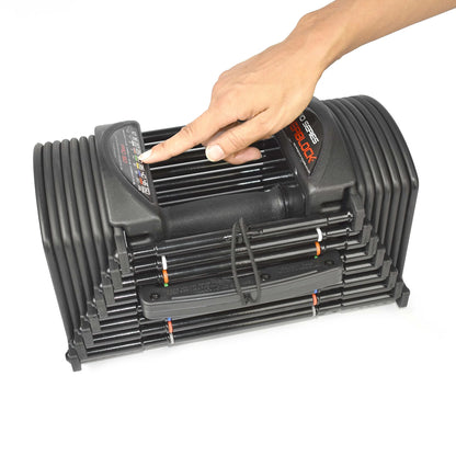 Powerblock Pro 50 PBPRO50 - Set van 2x verstelbare dumbbells tot 23 KG