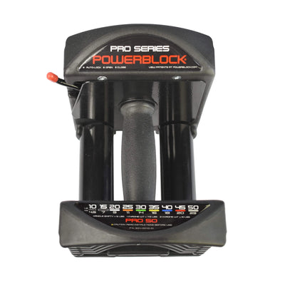 Powerblock Pro 50 PBPRO50 - Set van 2x verstelbare dumbbells tot 23 KG