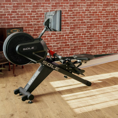 Rameur Sole Fitness SR550 avec écran de divertissement tactile