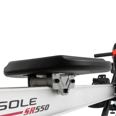 Rameur Sole Fitness SR550 avec écran de divertissement tactile