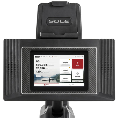 Rameur Sole Fitness SR550 avec écran de divertissement tactile