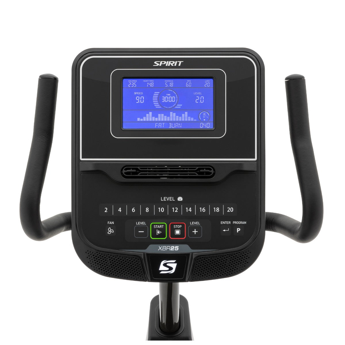 Spirit Fitness XBR25 recumbent bike (nieuwste model)