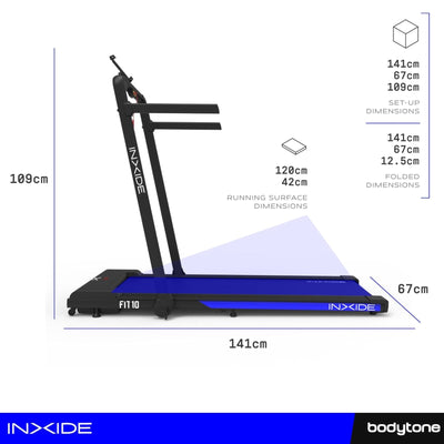Tapis de course Bodytone Inxide FIT10