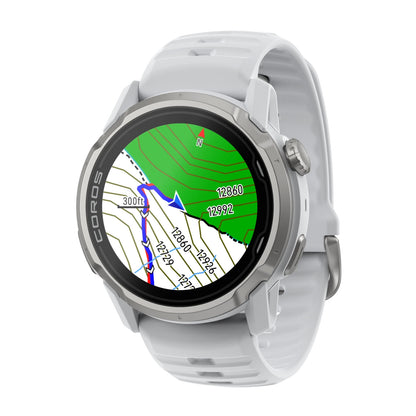 Coros Apex 4 46mm Wit / White - GPS Sport- & Adventure Horloge
