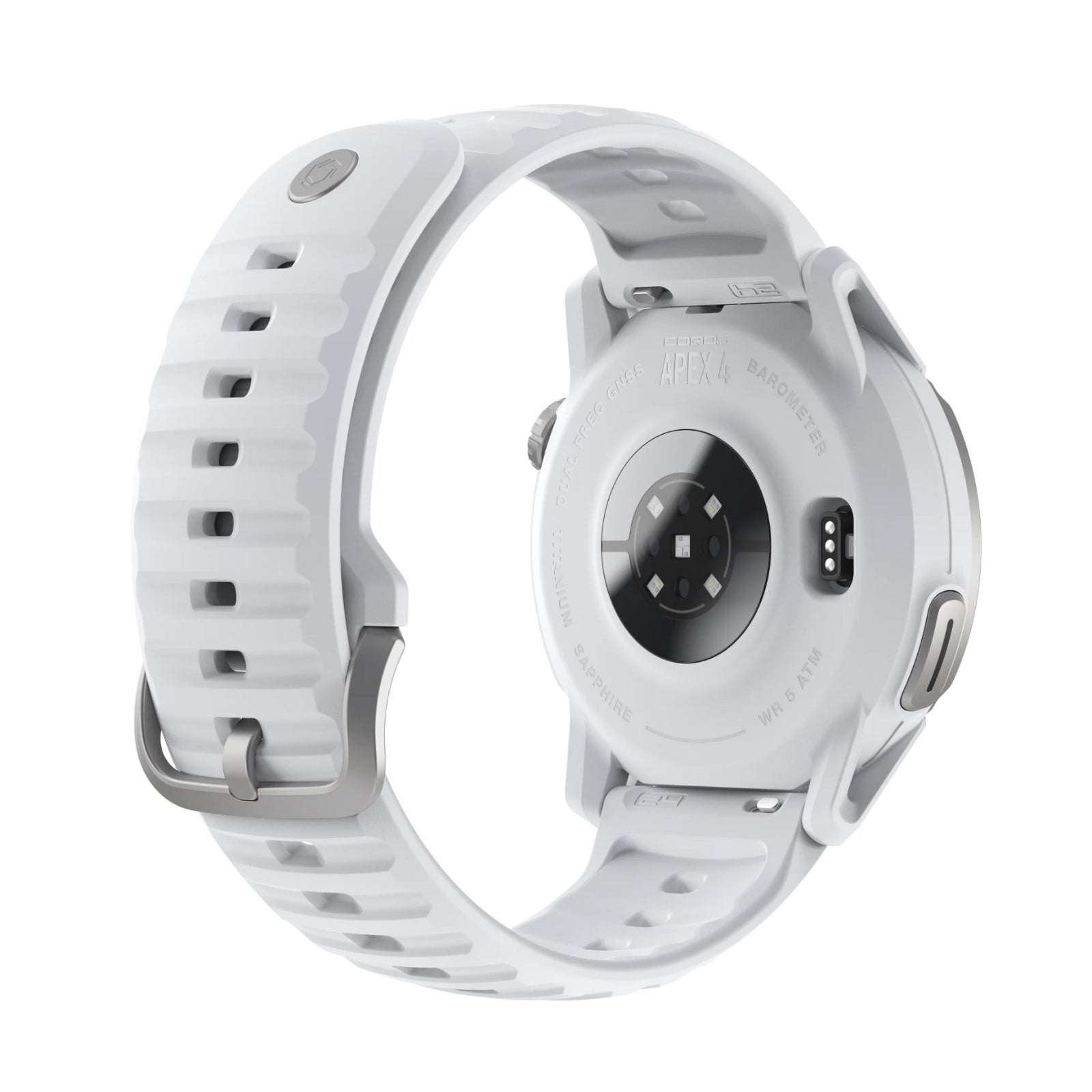 Coros Apex 4 46mm Wit / White - GPS Sport- & Adventure Horloge