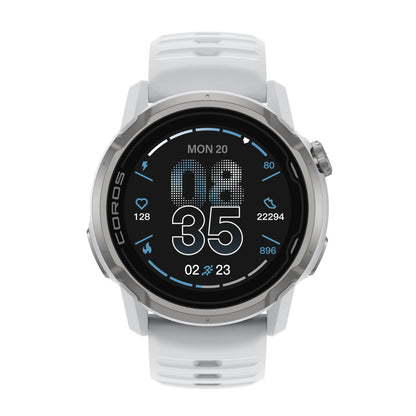 Coros Apex 4 46mm Wit / White - GPS Sport- & Adventure Horloge