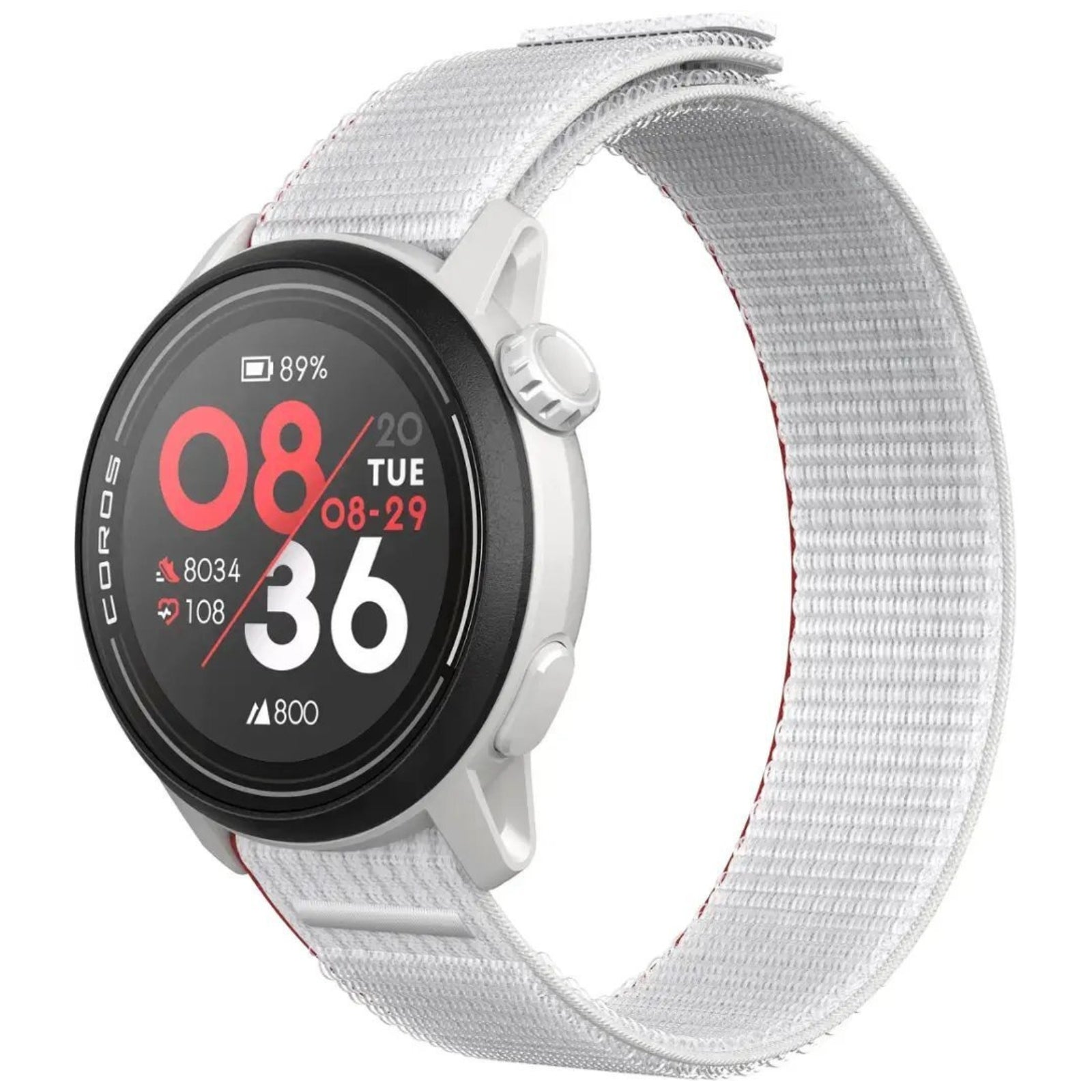 Coros PACE 3 Nylon Chalk / Wit - GPS Sport- & Adventure Horloge