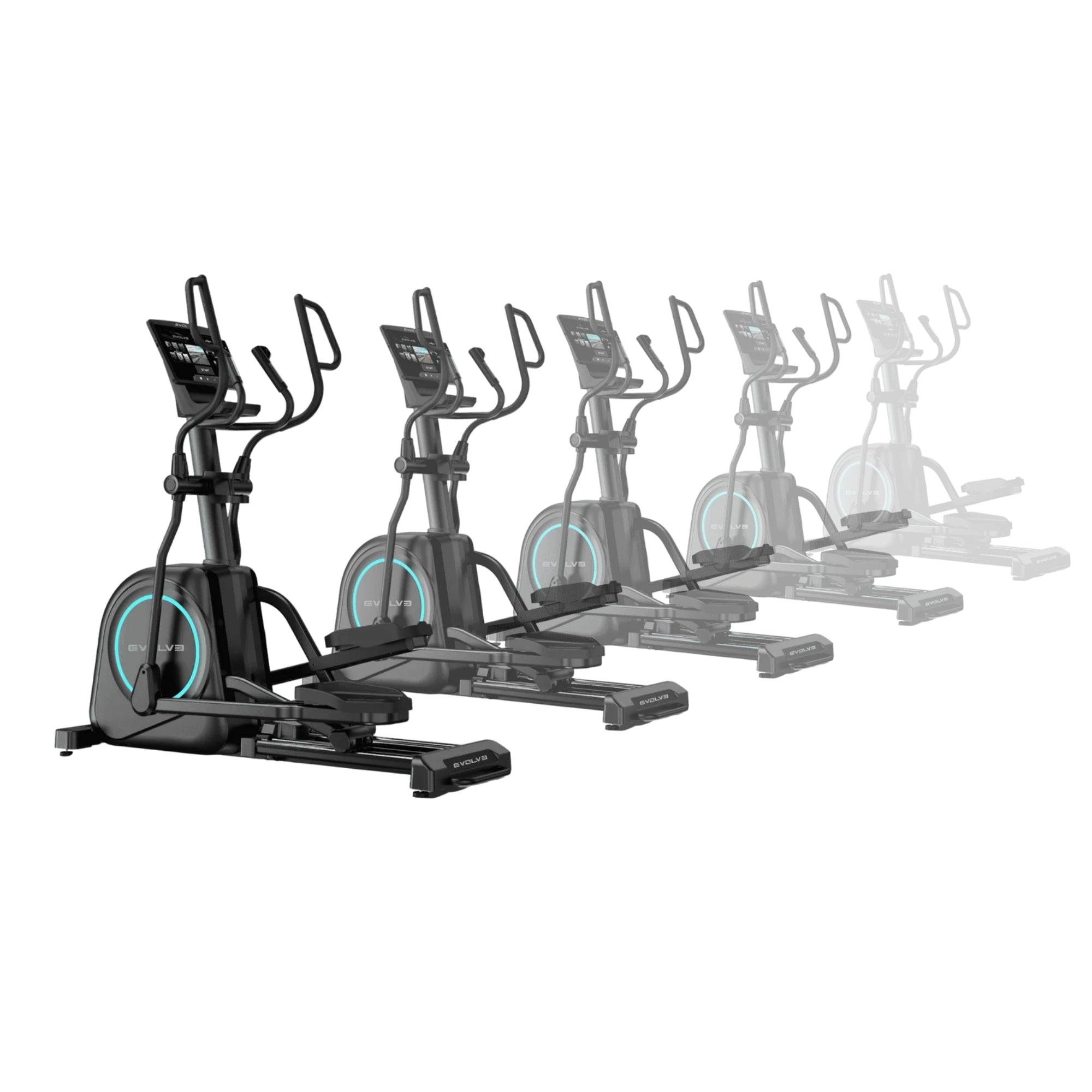 Evolve Fitness ET-PR-156-TFT crosstrainer met 15,6 inch touchscreen console