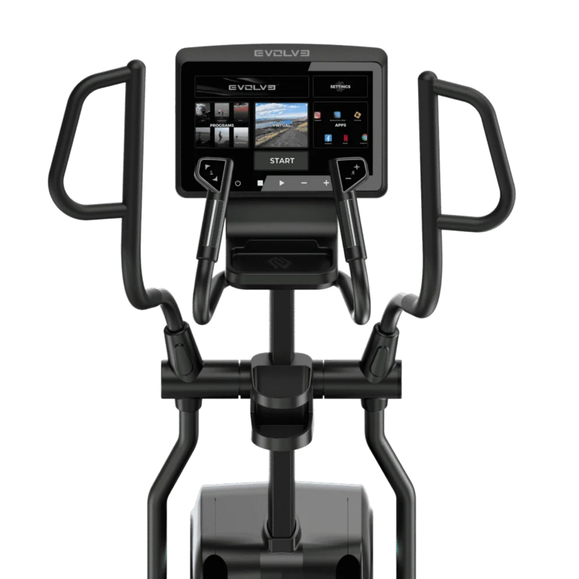 Evolve Fitness ET-PR-156-TFT crosstrainer met 15,6 inch touchscreen console