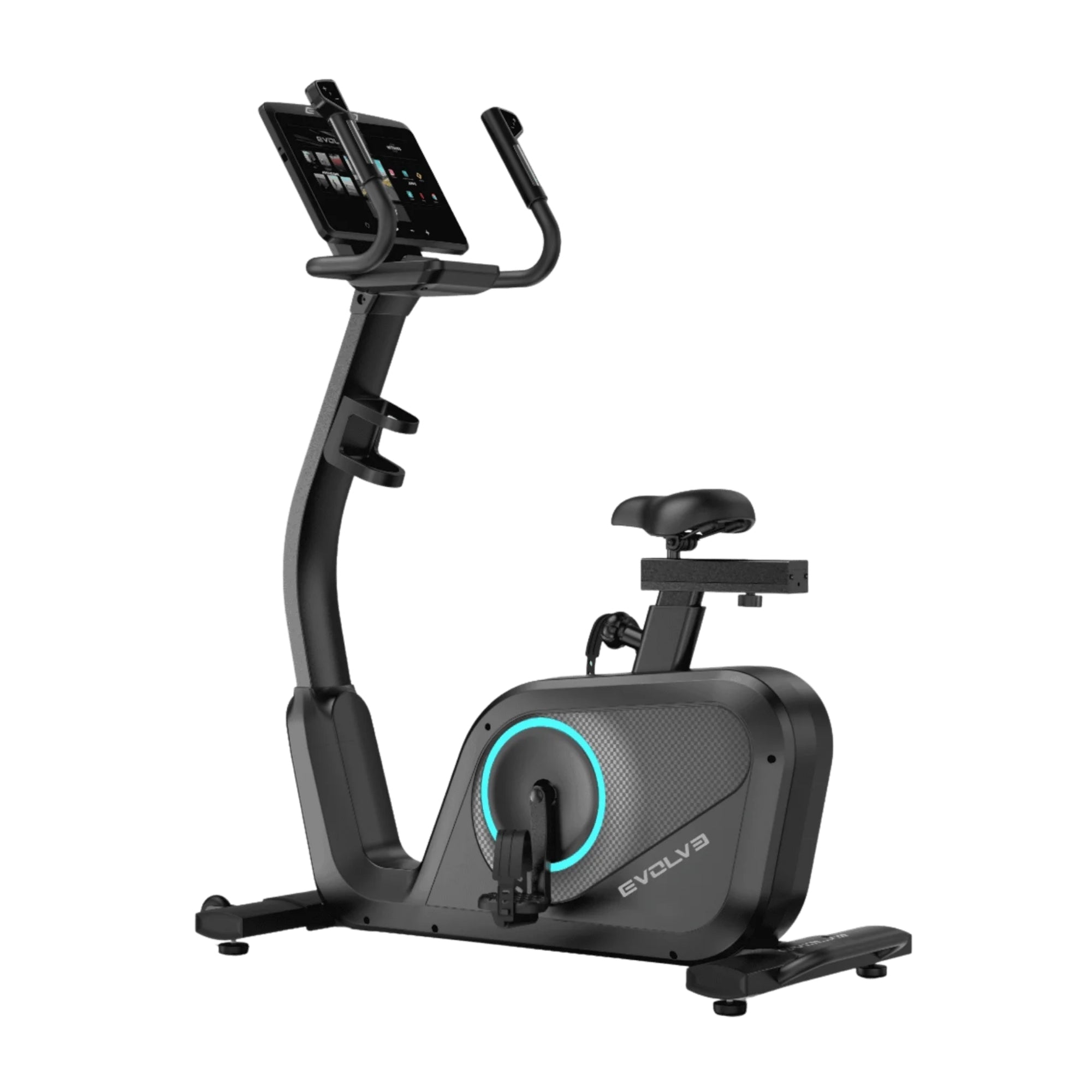 Evolve Fitness PR-156-TFT upright bike - 15.6 inch touchscreen entertainment console