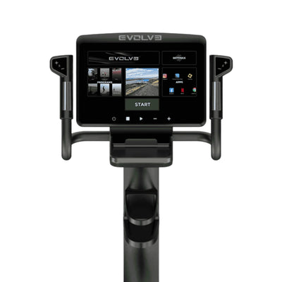 Evolve Fitness UB-PR-156-TFT upright bike - 15.6 inch touchscreen entertainment console