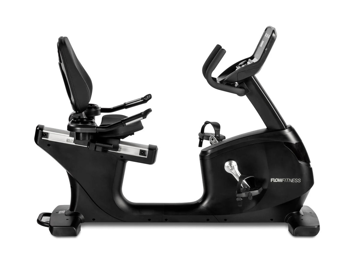Flow Fitness Pro RB5i recumbent bike ligfiets