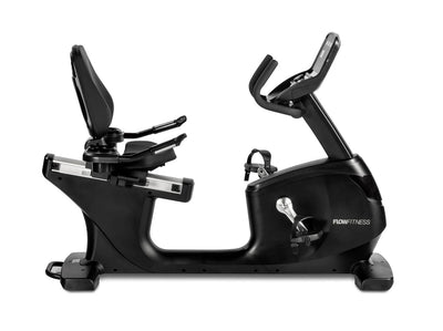Flow Fitness Pro RB5i recumbent bike ligfiets