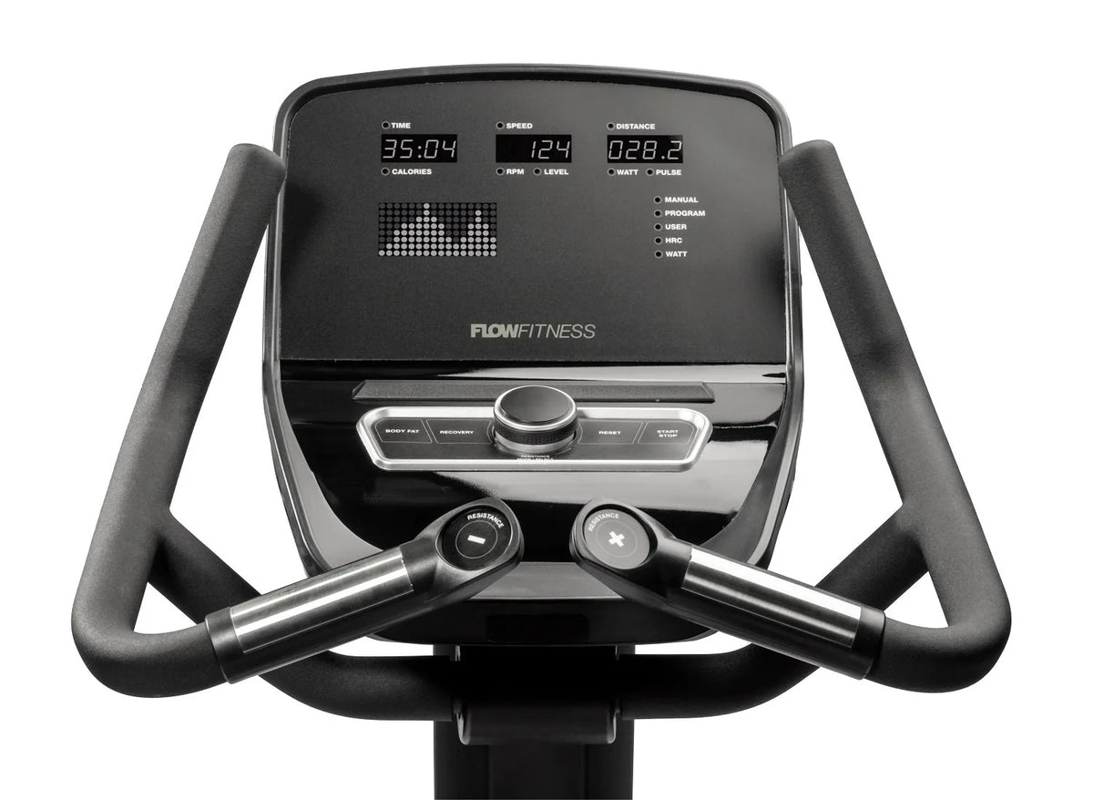 Flow Fitness Pro UB5i upright bike hometrainer