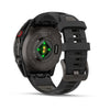 Image of Garmin Fenix 8 Pro (47 mm) Sapphire - Premium AMOLED Multisport Smartwatch - Carbon grey DLC-titanium met zwarte/pebble grey siliconen band