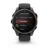 Image of Garmin Fenix 8 Pro (47 mm) Sapphire - Premium AMOLED Multisport Smartwatch - Carbon grey DLC-titanium met zwarte/pebble grey siliconen band