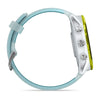 Image of Garmin Forerunner 570 (47 mm) Amp yellow aluminium met whitestone/turquoise band - Premium smartwatch voor hardlopen met AMOLED-scherm