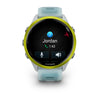 Image of Garmin Forerunner 570 (47 mm) Amp yellow aluminium met whitestone/turquoise band - Premium smartwatch voor hardlopen met AMOLED-scherm