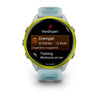 Image of Garmin Forerunner 570 (47 mm) Amp yellow aluminium met whitestone/turquoise band - Premium smartwatch voor hardlopen met AMOLED-scherm
