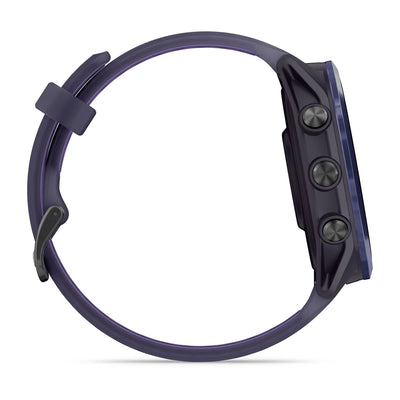 Garmin Forerunner 570 (47 mm) violet indigo - Montre connectée haut de gamme pour la course à pied avec écran AMOLED
