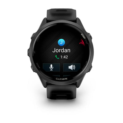 Garmin Forerunner 570 (47mm) noir - Montre connectée haut de gamme pour la course à pied avec écran AMOLED