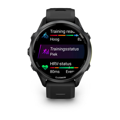Garmin Forerunner 970 noir - Montre connectée haut de gamme pour la course à pied avec écran AMOLED