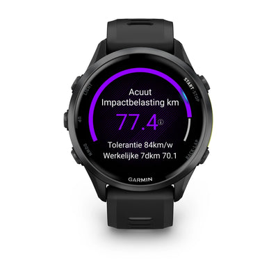 Garmin Forerunner 970 noir - Montre connectée haut de gamme pour la course à pied avec écran AMOLED