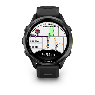 Garmin Forerunner 970 noir - Montre connectée haut de gamme pour la course à pied avec écran AMOLED