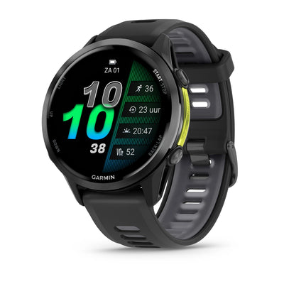 Garmin Forerunner 970 noir - Montre connectée haut de gamme pour la course à pied avec écran AMOLED