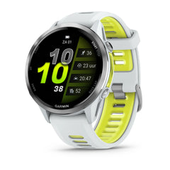 Garmin Forerunner 970 wit - Premium smartwatch voor hardlopen met AMOLED-scherm