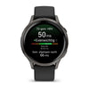 Image of Garmin Venu 4 (41 mm) zwart - Fashion/Sport Hybride Smartwatch - Slate met Zwarte siliconen band