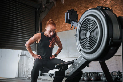 Half Human Air Rower Rameur