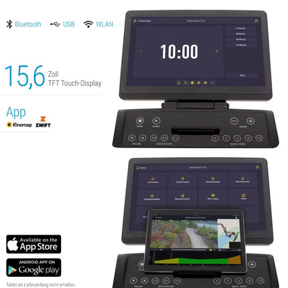 Hammer Q. Vadis 10.0 loopband met 15.6" TFT touchscreen