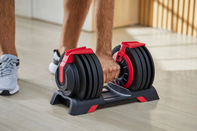 KingSmith WalkingPad adjustable dumbbells - 2 to 24 kg