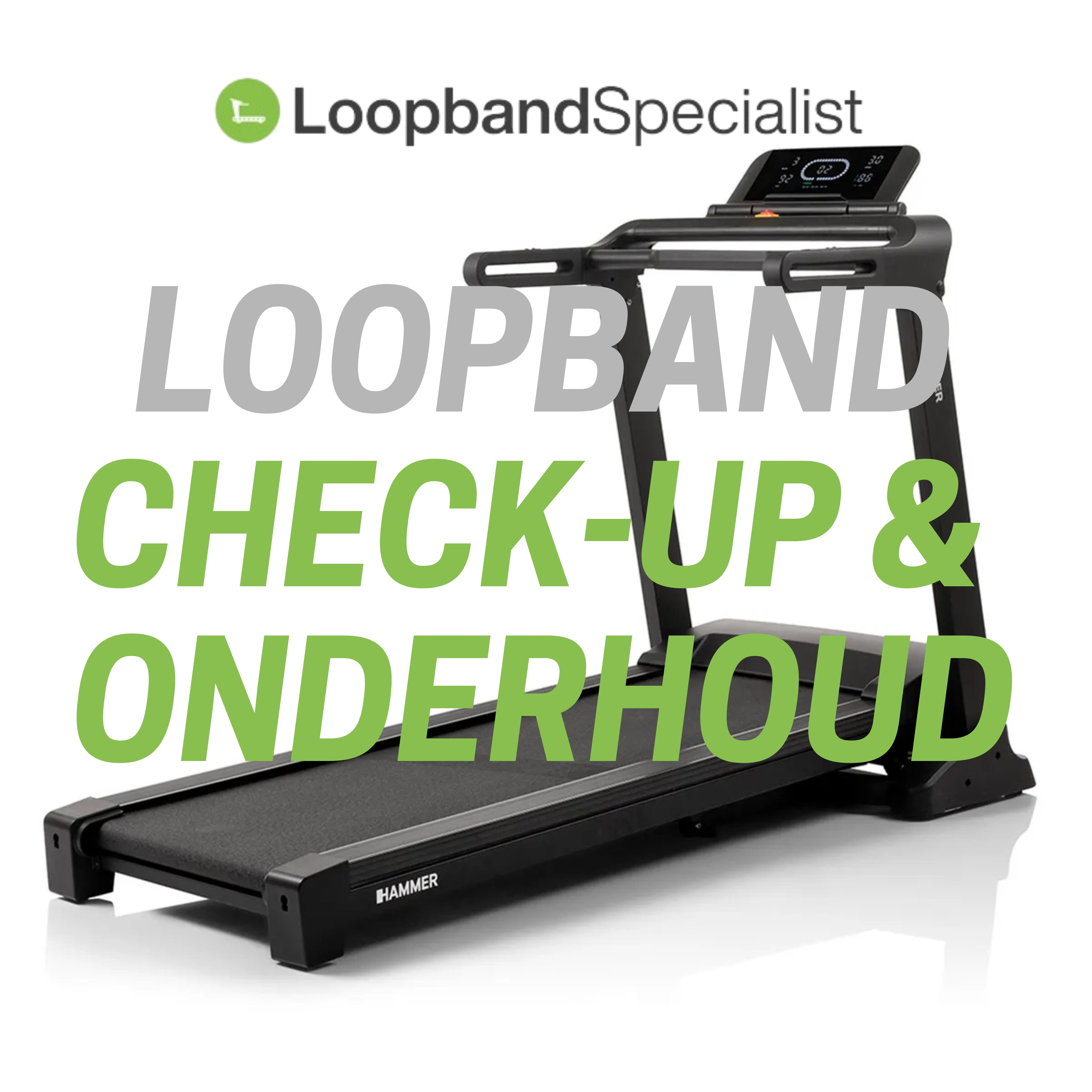 Loopband check-up & onderhoud