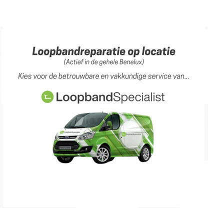 Loopband reparatiebezoek