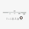 Image of Nike Strength Barbell - 20 kg / Chrome