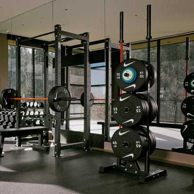 Nike Strength Coated Premium Barbell - 20 kg / Zwart "Just Do It"