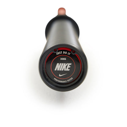 Nike Strength Coated Premium Barbell - 20 kg / Orange Swoosh