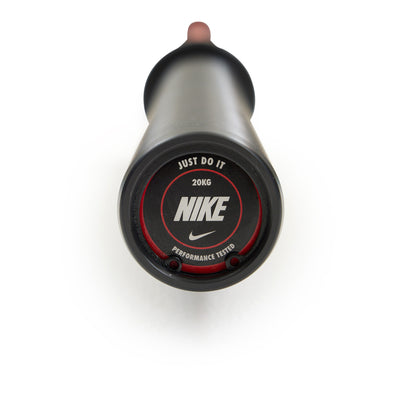 Nike Strength Coated Premium Barbell - 20 kg / Red Swoosh