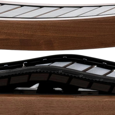 NOHRD SprintBok Pro Walnoot motorloze houten loopband - Notenhout - gratis installatie