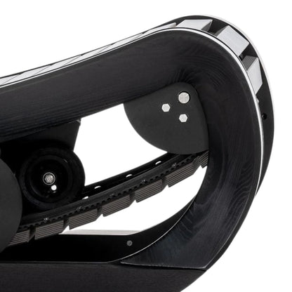 NOHRD SprintBok Pro Zwart motorloze houten loopband - Gebeitst eikenhout - gratis installatie
